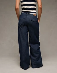 Pantalon à jambe large ample AE