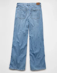 AE Dreamy Drape Stretch Ripped Low-Rise Baggy Wide-Leg Jean