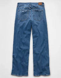 Jean ample à jambe large et taille basse extensible AE