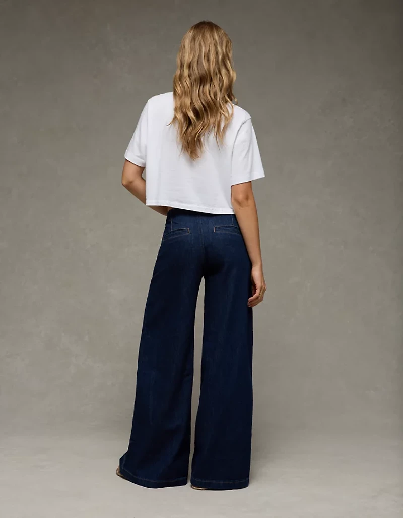 Jean ample à coupe évasée AE