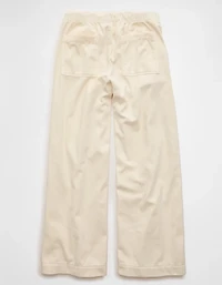 Jean à jambe ultra large taille basse Drapé de rêve douillet AE