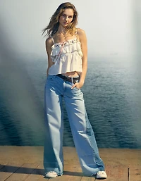 AE Dreamy Drape Low-Rise Ultra Wide-Leg Jean