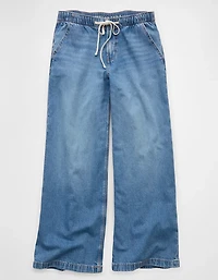 AE Dreamy Drape Strigid Low-Rise Ultra Wide-Leg Jean