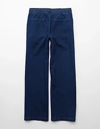 AE Dreamy Drape Strigid Low-Rise Baggy Ultra-Wide Leg Jean