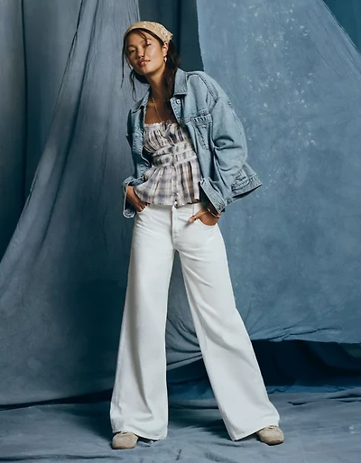 AE Dreamy Drape Strigid Low-Rise Baggy Wide-Leg Jean