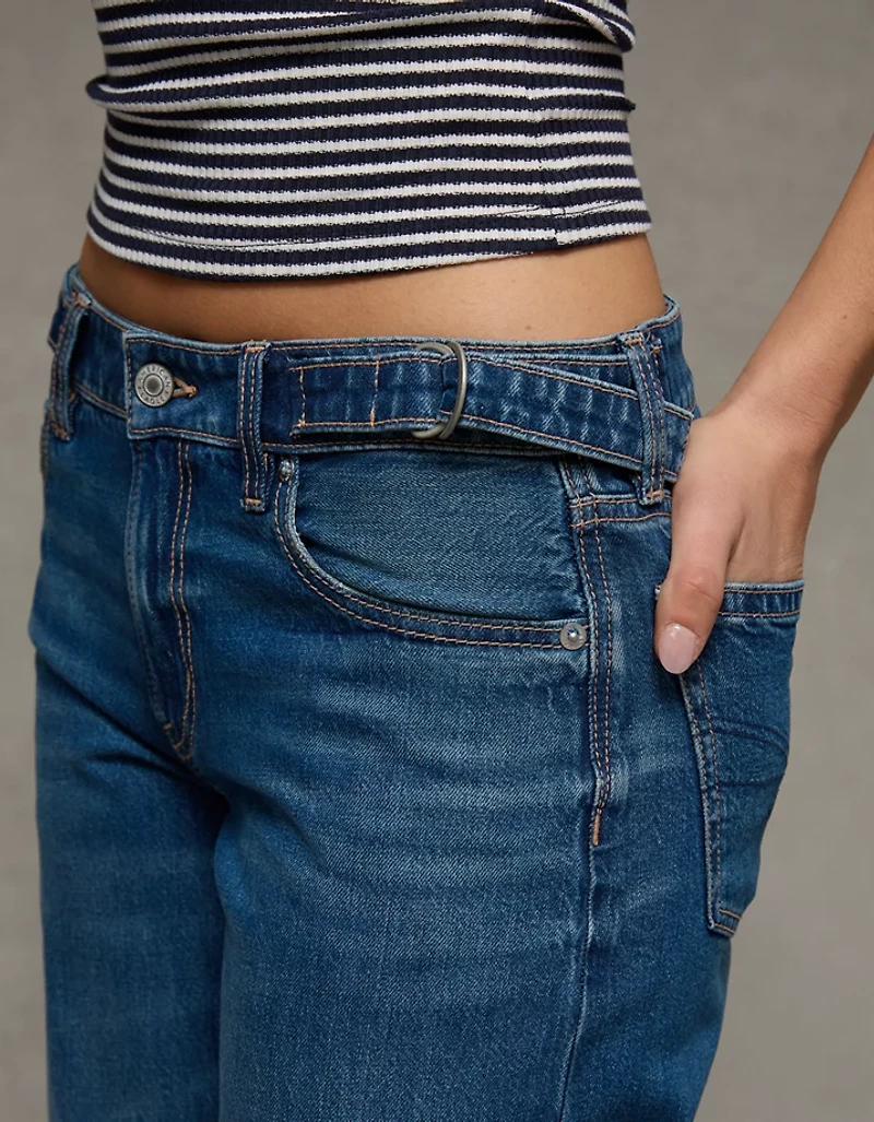 AE Dreamy Drape Strigid Low-Rise Baggy Wide-Leg Jean