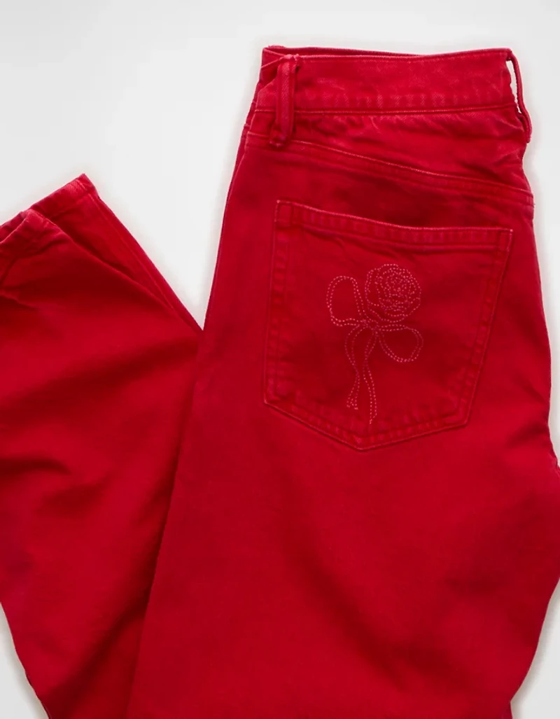 AE Stretch Low-Rise Baggy Straight Jean