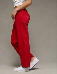 AE Stretch Low-Rise Baggy Straight Jean