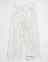 Jean à jambe ultra large taille basse Drapé de rêve AE