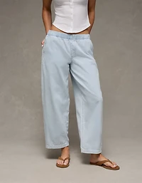 AE Low-Rise Pull-On Barrel Jean