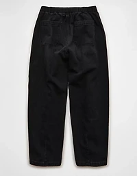 AE Stretch Low-Rise Pull-On Barrel Jean