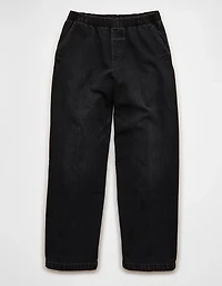 AE Stretch Low-Rise Pull-On Barrel Jean