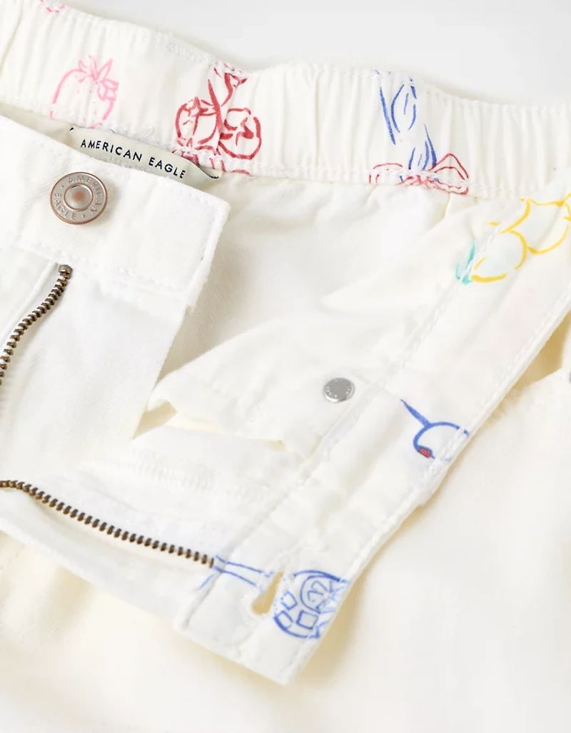 Jean de plage ample à taille basse AE