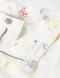 Jean de plage ample à taille basse AE