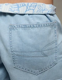 Jean de plage ample à taille basse AE