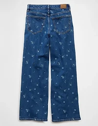 AE Dreamy Drape Strigid Super High-Waisted Baggy Wide-Leg Jean