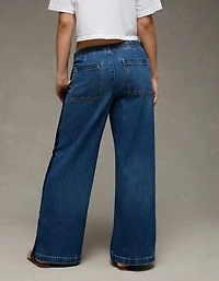AE Low-Rise Baggy Ultra-Wide Leg Jean