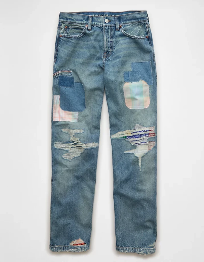 AE Pride Strigid Low-Rise Baggy Straight Jean
