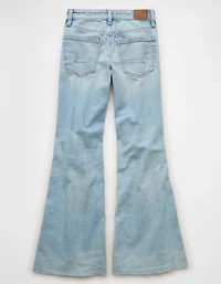 AE Dreamy Drape Stretch Super Low-Rise Baggy Flare Jean