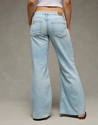 AE Dreamy Drape Stretch Super Low-Rise Baggy Flare Jean