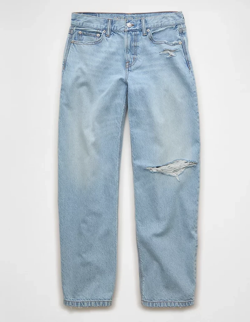 AE Low-Rise Baggy Barrel Jean