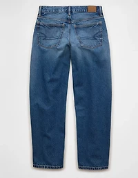 Jean tonneau ample à taille basse AE