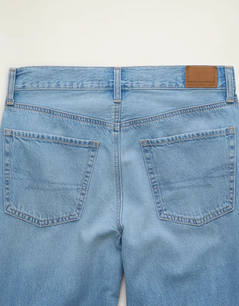 AE Super High-Waisted Baggy Wide-Leg Jean