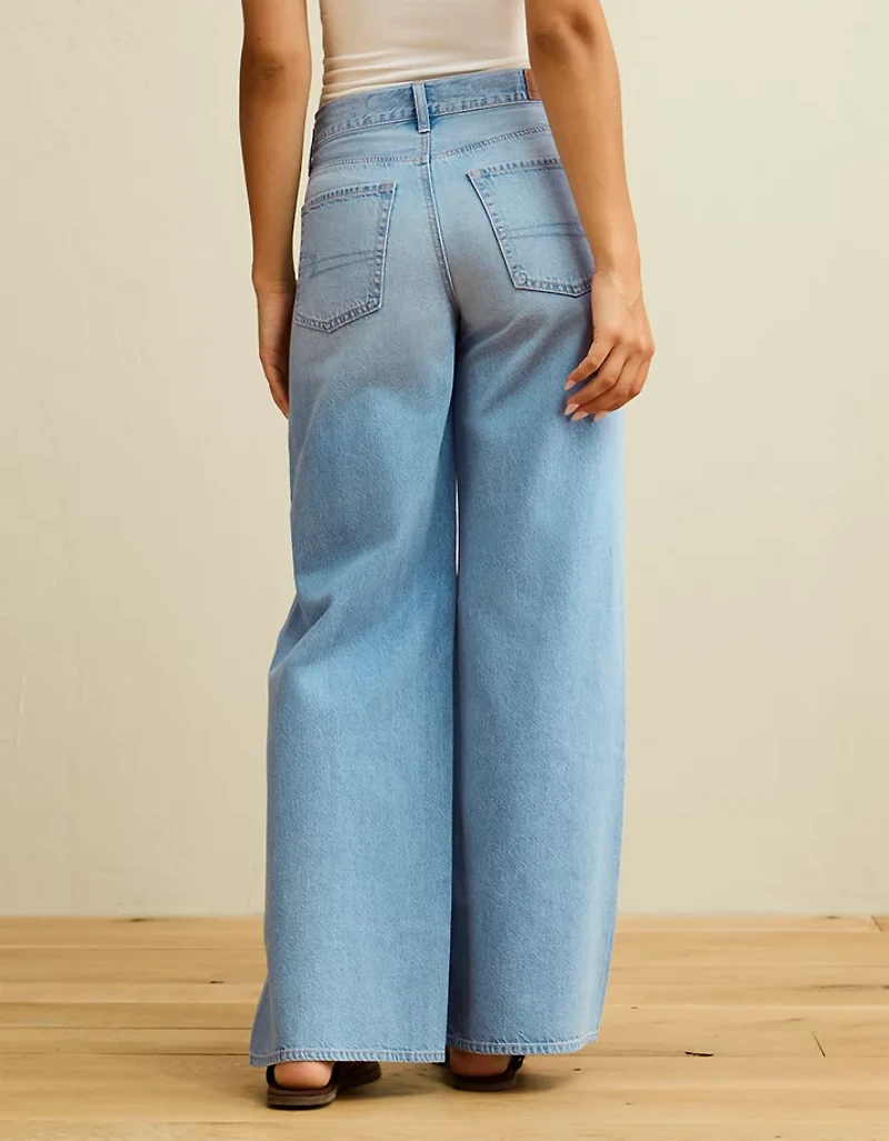 AE Super High-Waisted Baggy Wide-Leg Jean