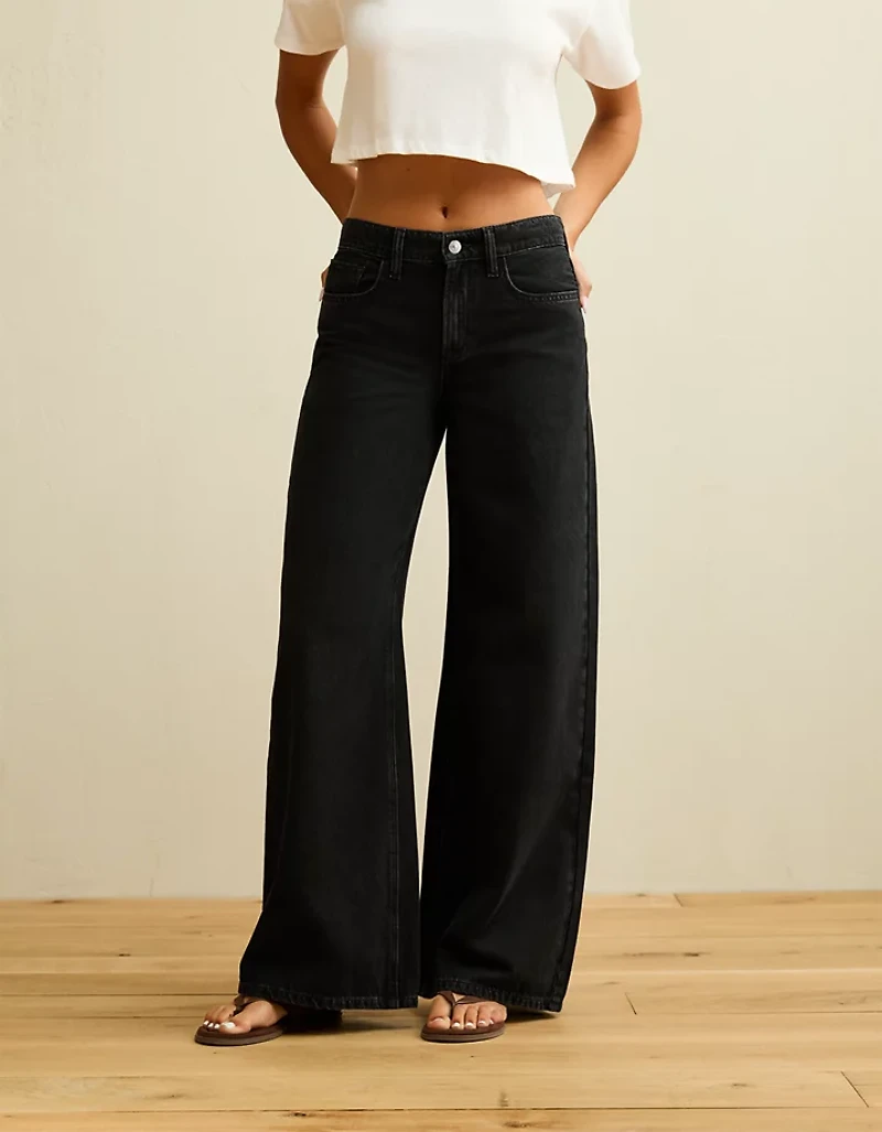 AE Low-Rise Baggy Ultra-Wide Leg Jean