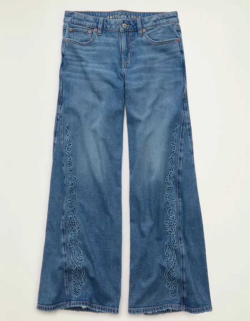 AE Low-Rise Baggy Ultra-Wide Leg Jean