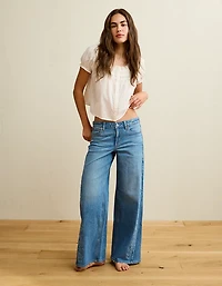 AE Low-Rise Baggy Ultra-Wide Leg Jean