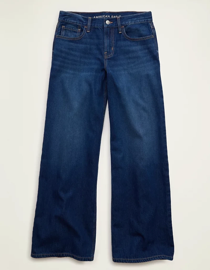AE Low-Rise Baggy Ultra Wide-Leg Jean