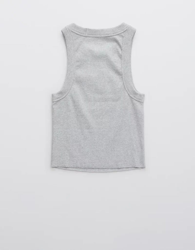 Aerie Free Spirit Ribbed Tank Top