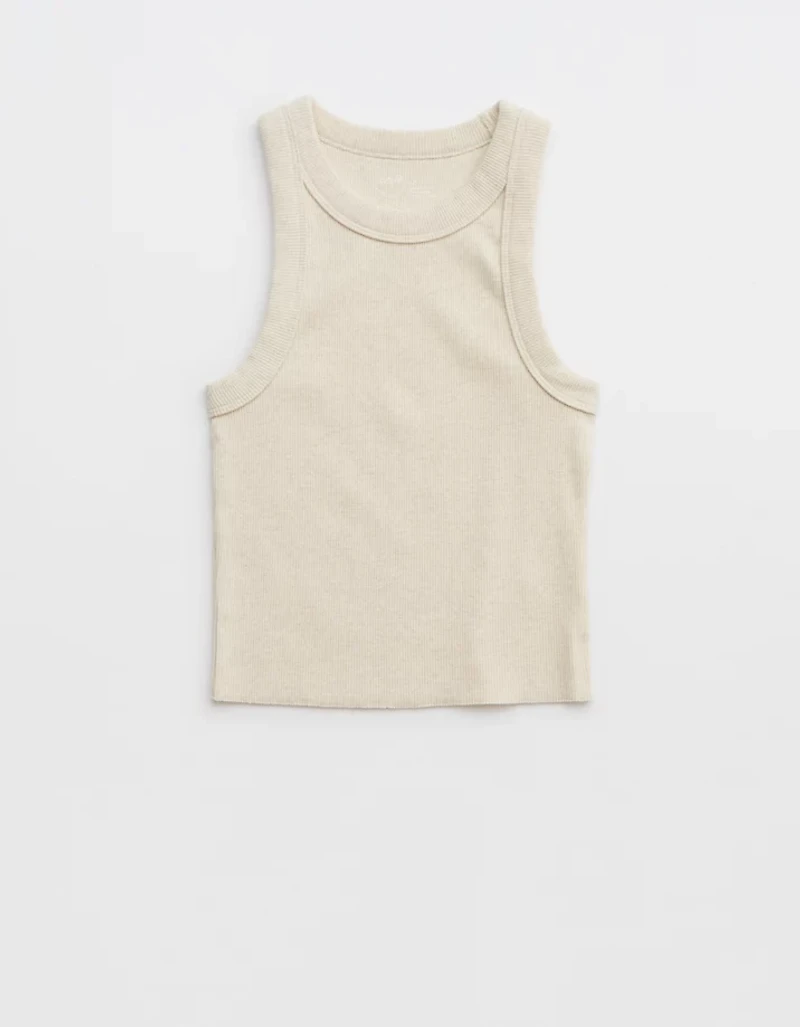 Aerie Free Spirit Ribbed Tank Top