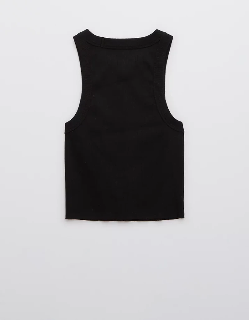 Aerie Free Spirit Ribbed Tank Top