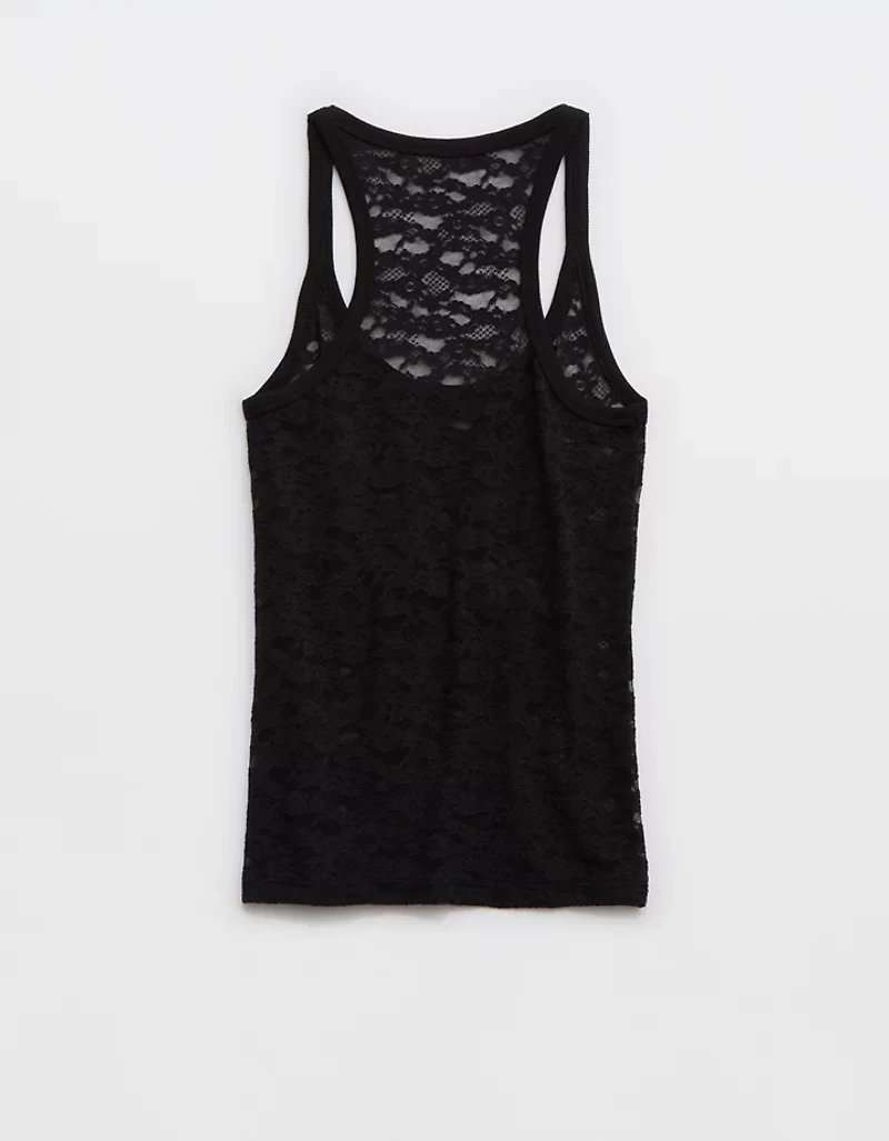Aerie Easy Does It Vintage Lace Tank Top