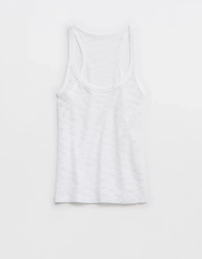 Aerie Easy Does It Vintage Lace Tank Top