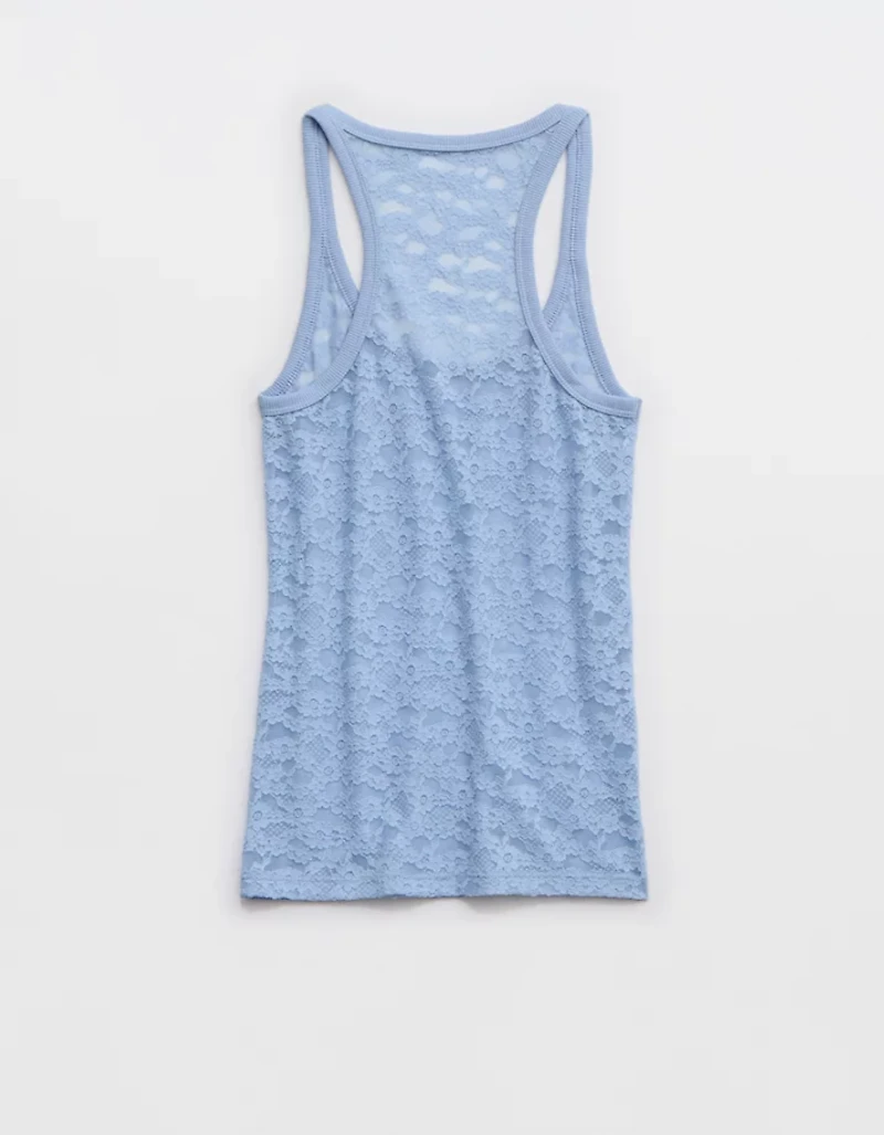 Aerie Easy Does It Vintage Lace Tank Top