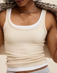 Aerie Reset Scoop Neck Tank Top