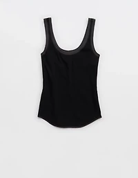Aerie Ribbed Scoop Neck Tank Top
