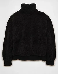 AE Full-Zip Sherpa Fleece Sweatshirt