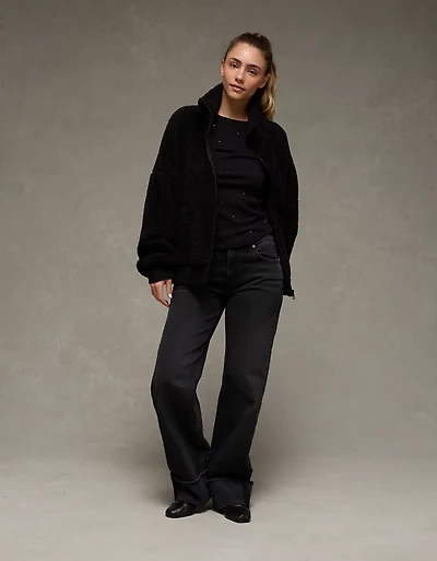 AE Sherpa Full Zip Sweatshirt