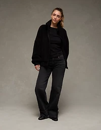 AE Full-Zip Sherpa Fleece Sweatshirt