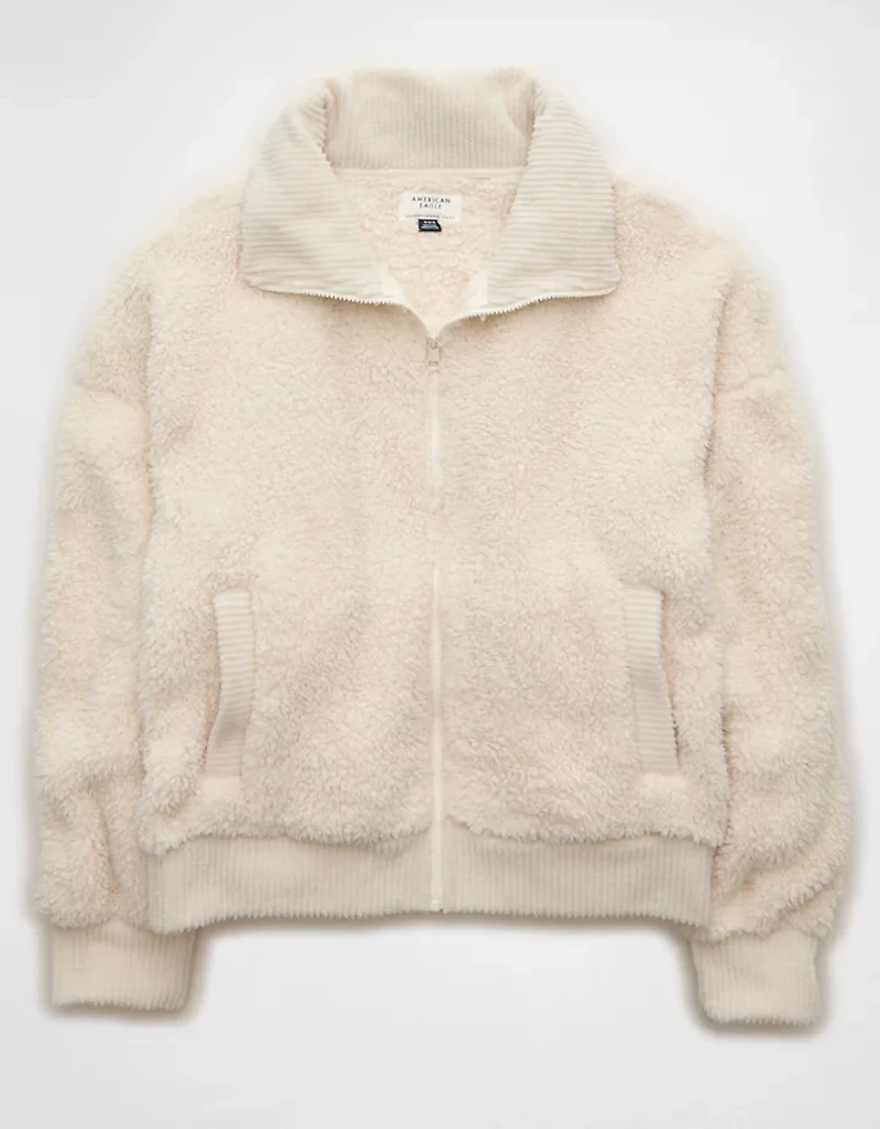 AE Sherpa Full Zip Sweatshirt