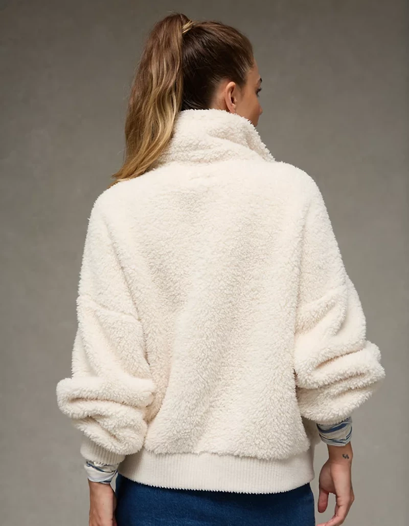 AE Sherpa Full Zip Sweatshirt