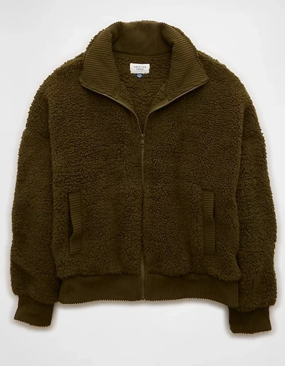 AE Sherpa Full Zip Sweatshirt