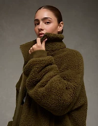 AE Sherpa Full Zip Sweatshirt