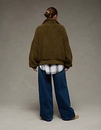 AE Sherpa Full Zip Sweatshirt