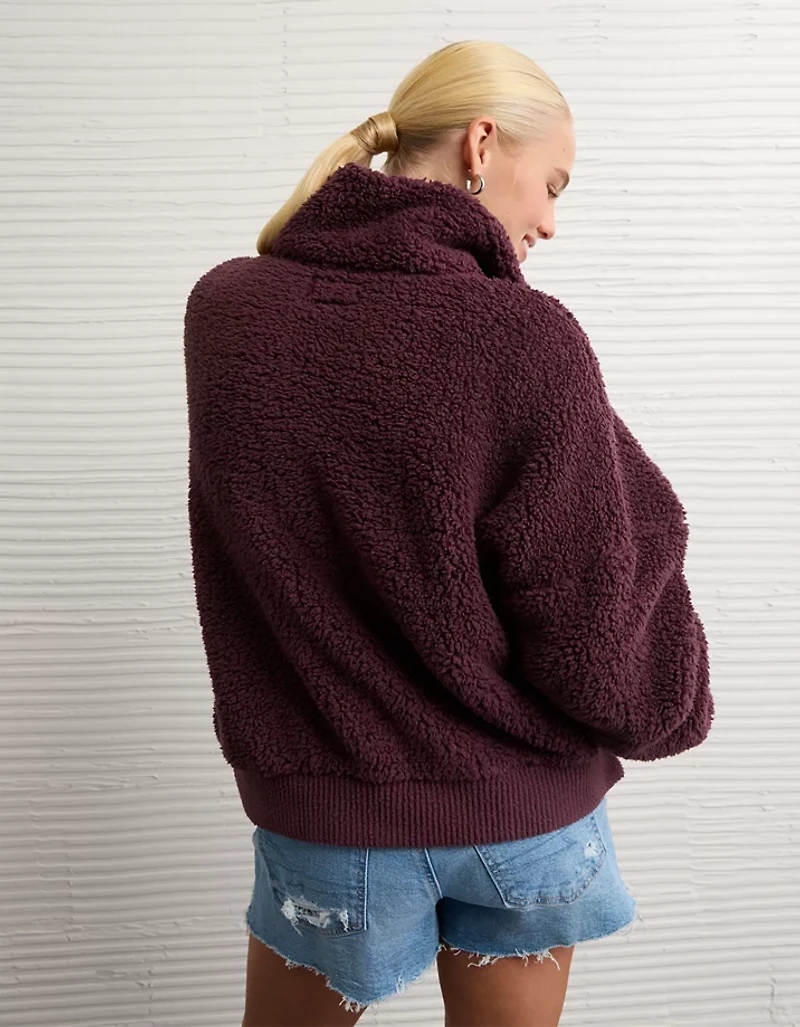 AE Sherpa Full Zip Sweatshirt