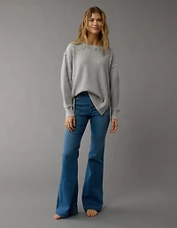 Chandail en molleton gaufré Big Hug AE